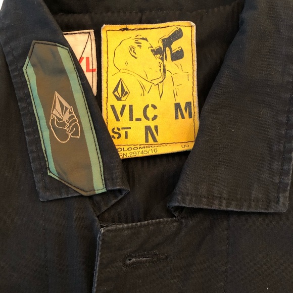 Men’s Black Volcom Jacket XXL - Picture 3 of 8